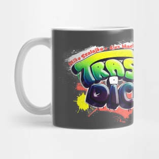 Trash Dice. Roll. Collect. Avoid the Trash. Mug